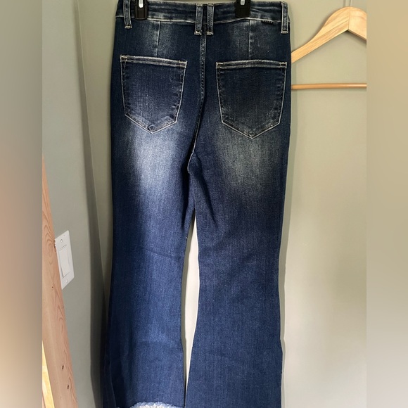 Brand new with tags Risen flare jeans 7/28 - Picture 3 of 4